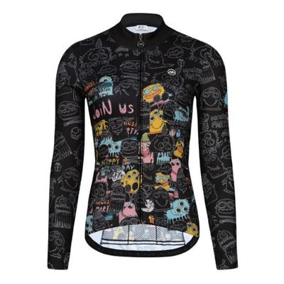 Monton Urban Monster Party Black Thermal Jersey Men Monton Urban Monster Party Black Thermal Jersey Men