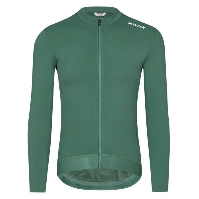 Monton Rinsora Teal Thermal Fleece Jersey Men Monton Rinsora Teal Thermal Fleece Jersey Men