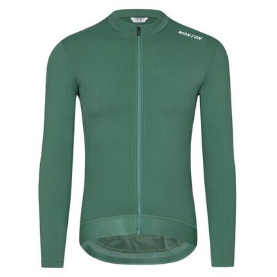 Monton Rinsora Teal Thermal Fleece Jersey Men Monton Rinsora Teal Thermal Fleece Jersey Men