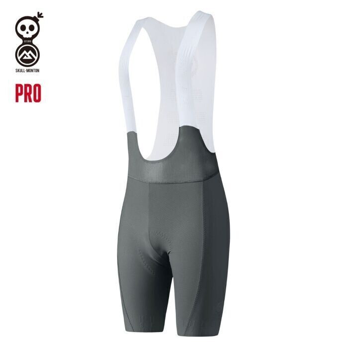 Monton Elite Minima Bib-shorts grey women