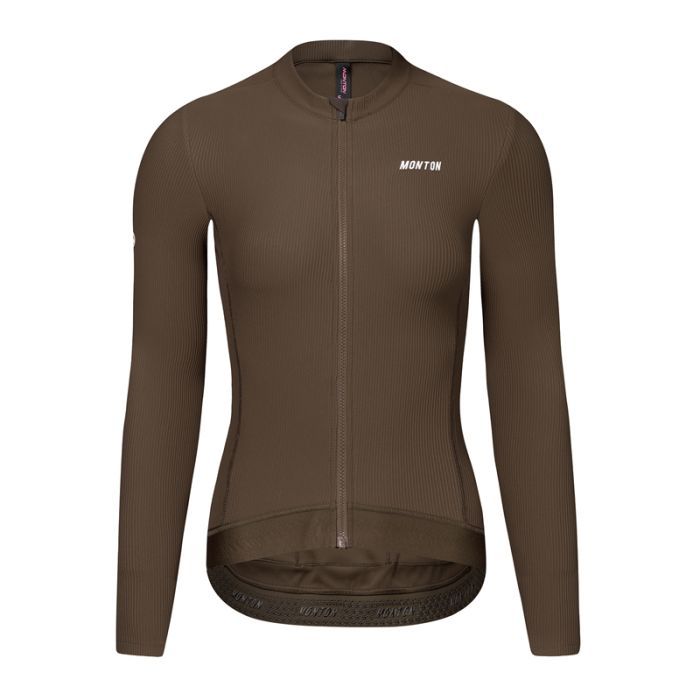 Monton RinRui Fleece Thermal Jersey Choc Women Monton RinRui Fleece Thermal Jersey Choc Women
