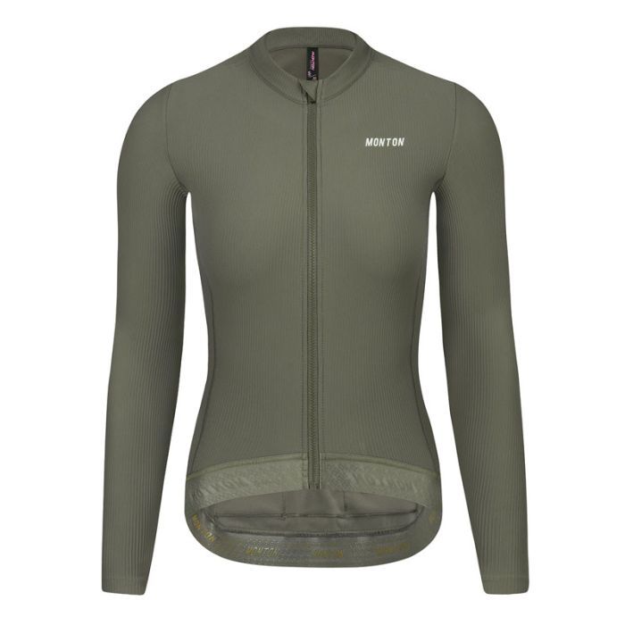 Monton RinRui Fleece Thermal Jersey Green Women Monton RinRui Fleece Thermal Jersey Green Women