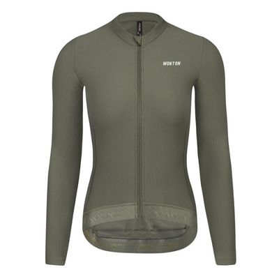 Monton RinRui Fleece Thermal Jersey Green Women Monton RinRui Fleece Thermal Jersey Green Women
