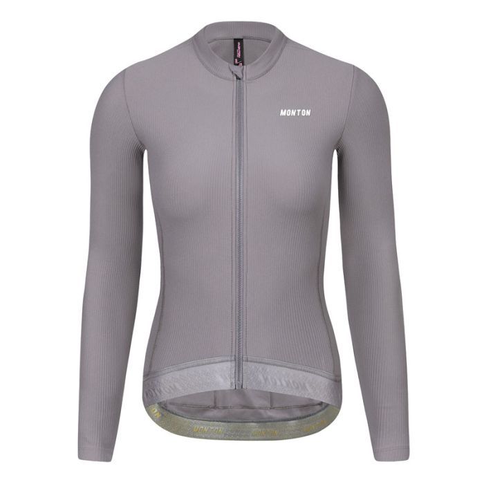 Monton RinRui Fleece Thermal Jersey Grey Women Monton RinRui Fleece Thermal Jersey Grey Women