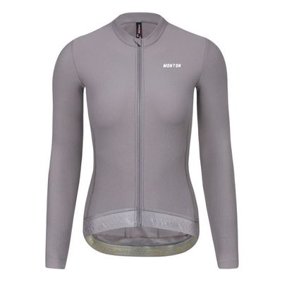 Monton RinRui Fleece Thermal Jersey Grey Women Monton RinRui Fleece Thermal Jersey Grey Women