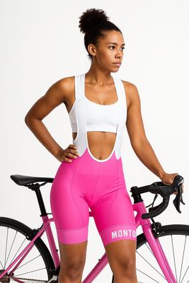 Monton SUUPAA Bib-shorts Pink Women