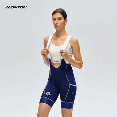 Monton Chase Bib-shorts Purple Women