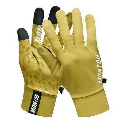 Monton Majin Fleece Gloves mustard Monton Majin Fleece Gloves mustard