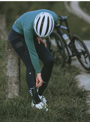 MONTON Moto Thermal Fleece Tights Olive