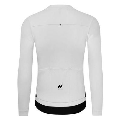 Monton Majin White Thermal Fleece Jersey Men Monton Majin White Thermal Fleece Jersey Men