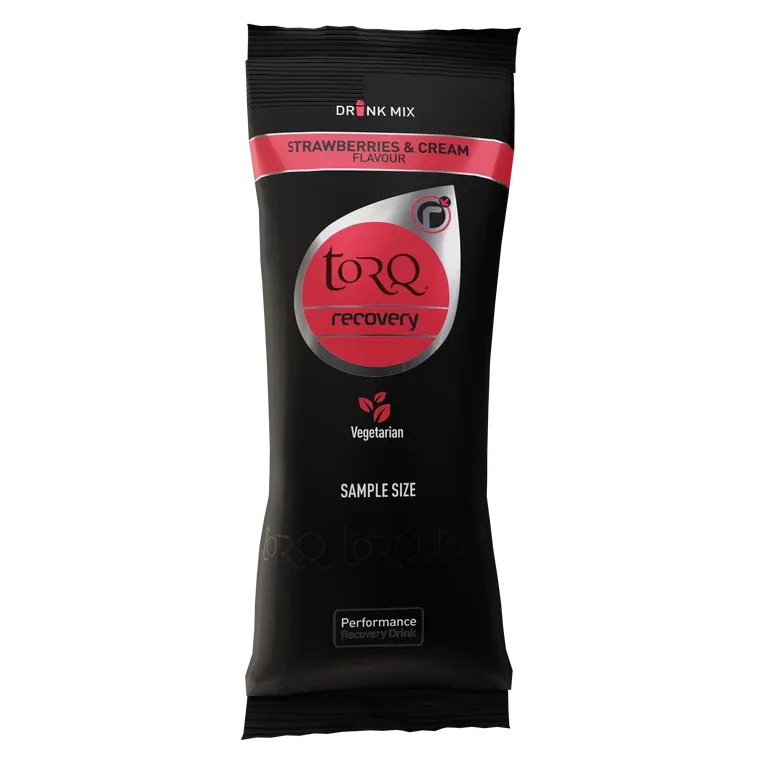 TORQ Recovery Strawberries & Cream Sachet 50g (Single) TORQ Recovery Strawberries & Cream Sachet 50g (Single)