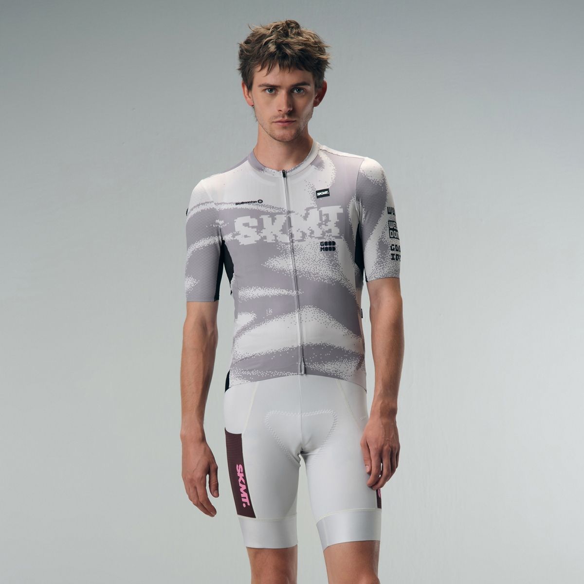 Monton SKxMT OFFSET Jersey Grey Men Monton SKxMT OFFSET Jersey Grey Men