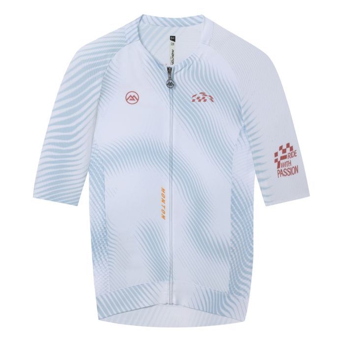 Monton ShadowFade White Jersey Men Monton ShadowFade White Jersey Men