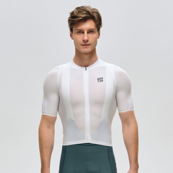 Monton Waffel Bold Jersey White Men