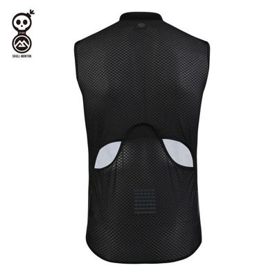 Monton Windbreaker Vest Black