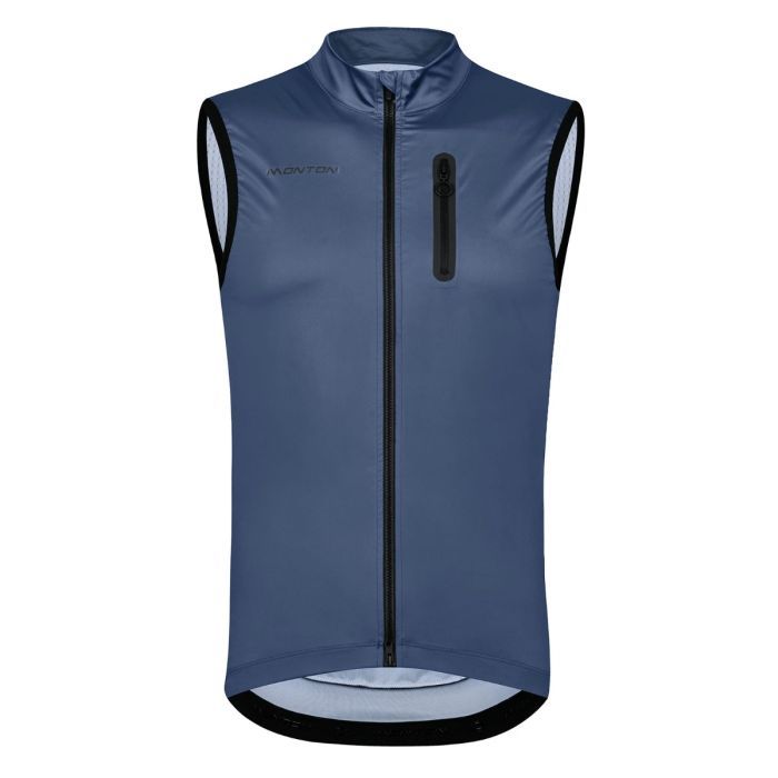 Monton Urban Yako Wind Vest Blue Monton Urban Yako Wind Vest Blue