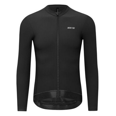 Monton Thermal RinRui Jersey Black Men Monton Thermal RinRui Jersey Black Men