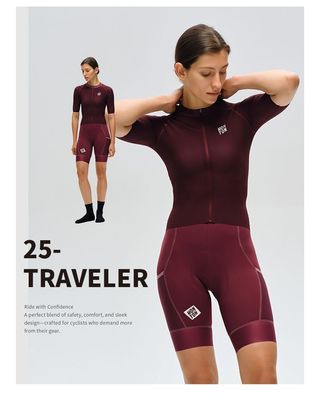 Monton Waffel Bold Jersey Plum Women
