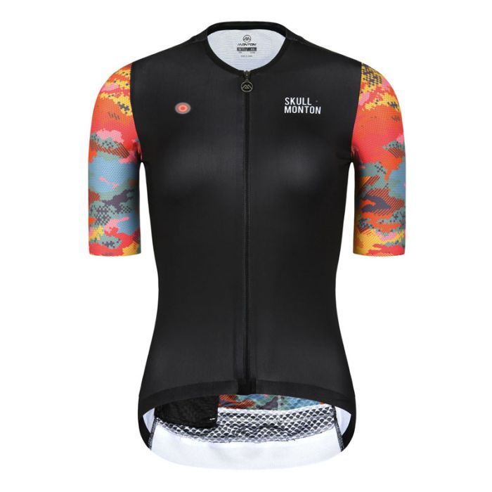 Monton SKULL Rainbow-Camo Jersey Women