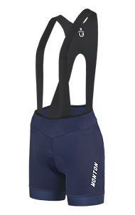 Monton SEIKI Short Bib-shorts Navy Women