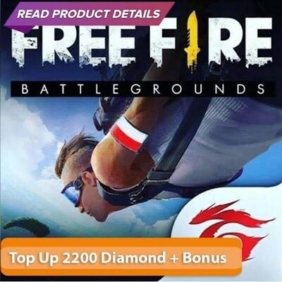 Free fire 2200diamond