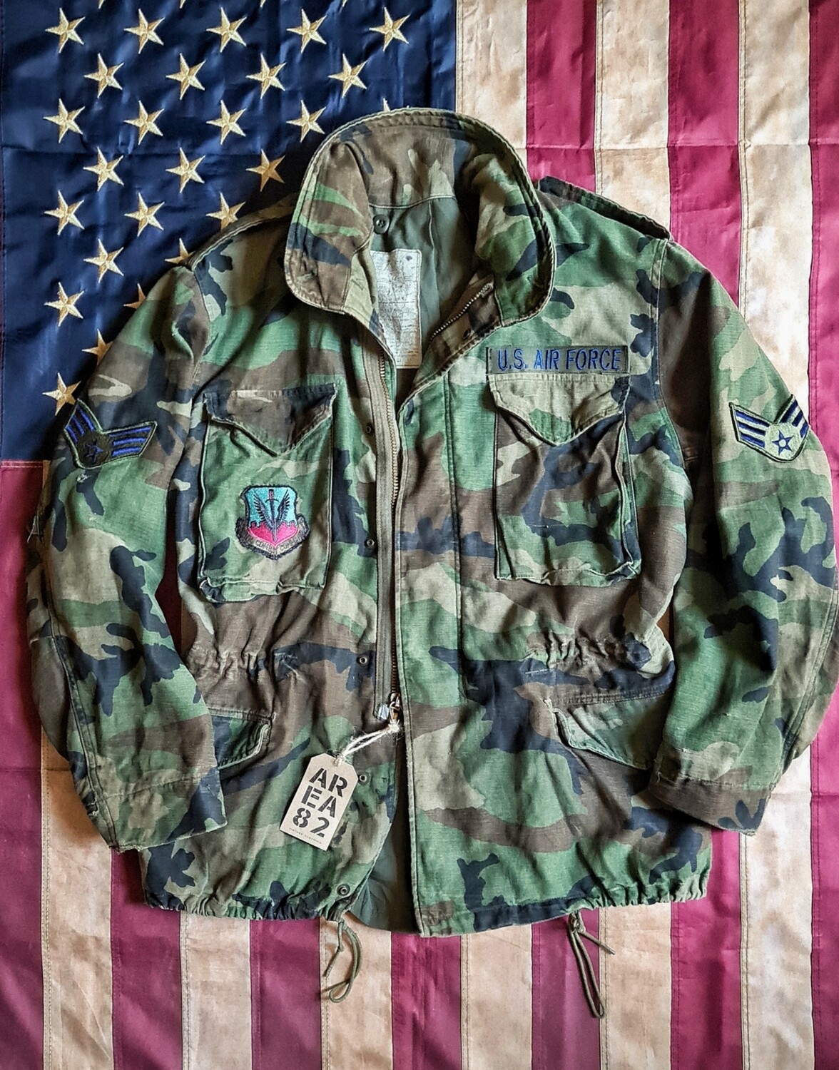 US Air Force field jacket M65 woodland