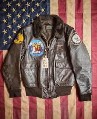 USN Flight jacket type G-1, Brill Bros. Dated 1970