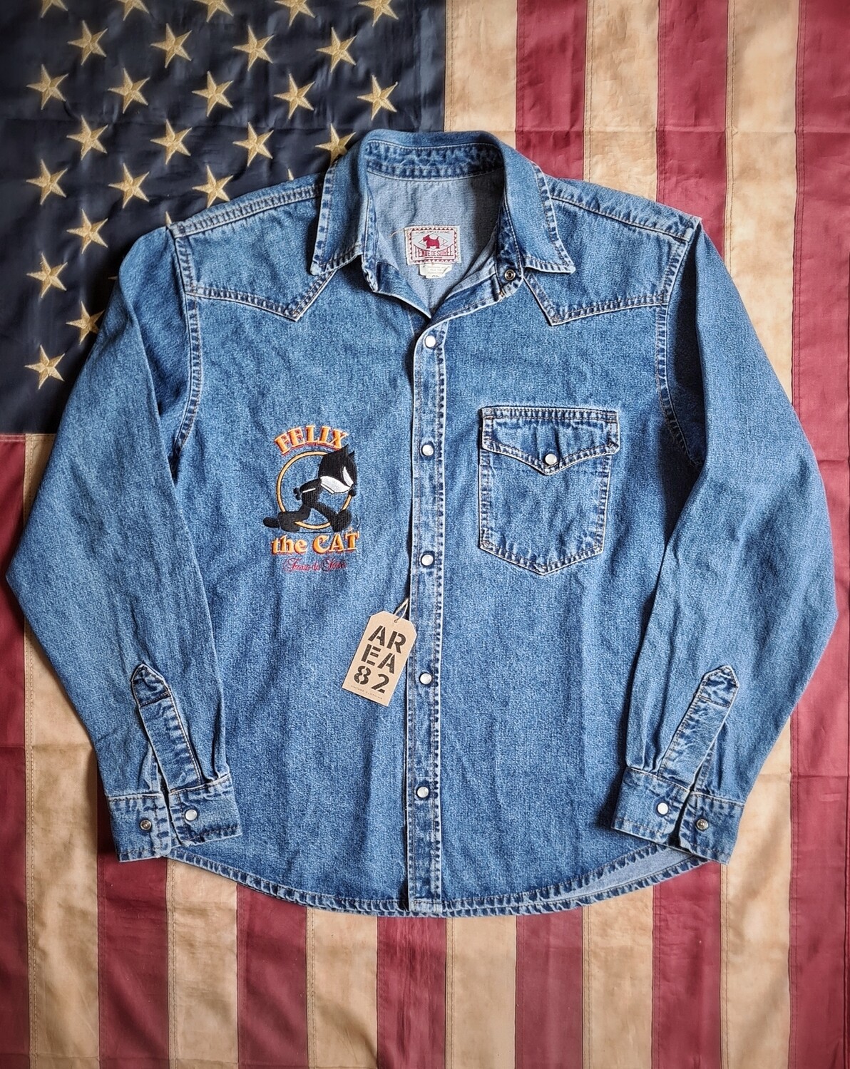 Denim shirt FELIX the Cat