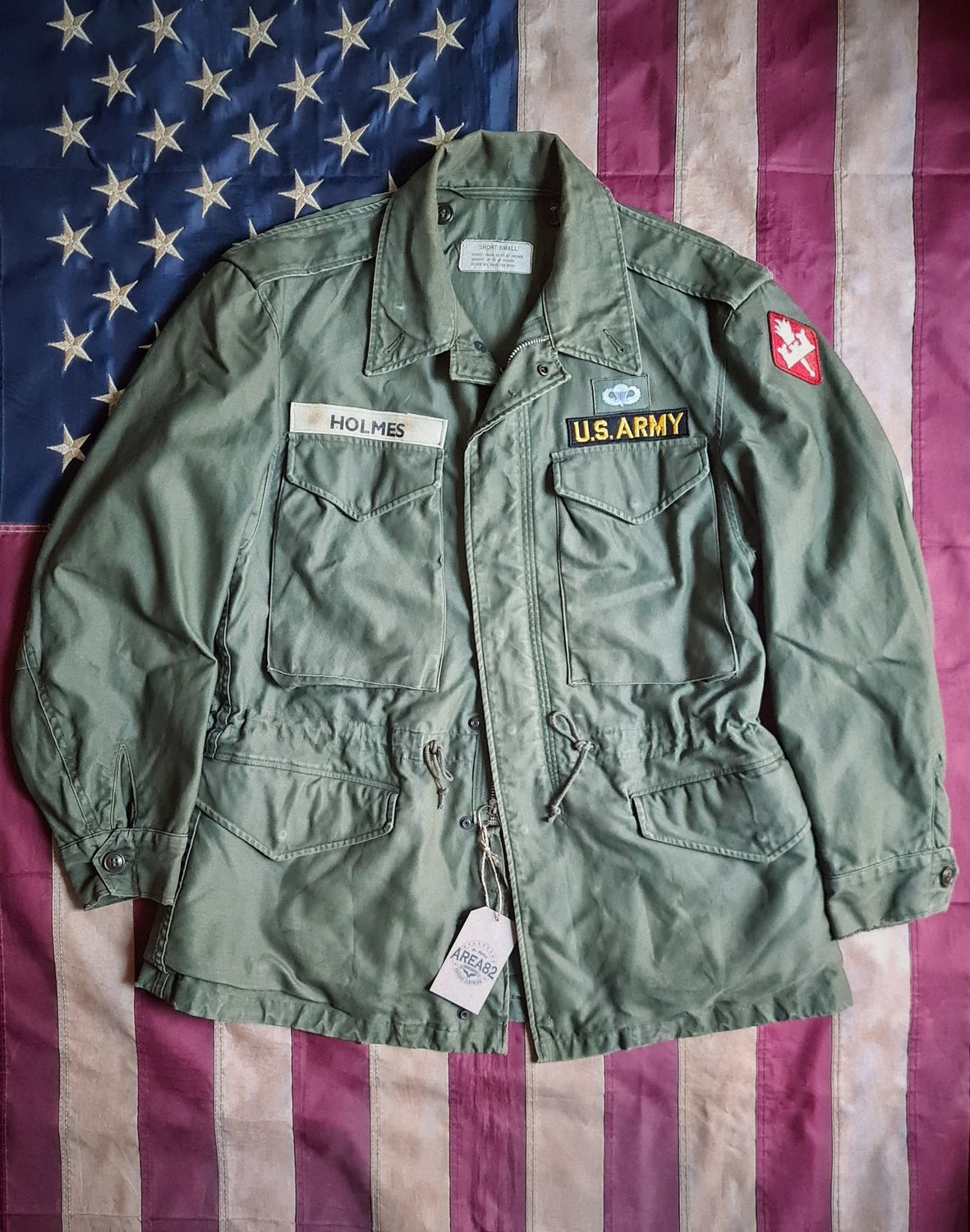 US Army field jacket M-51 dated 1958