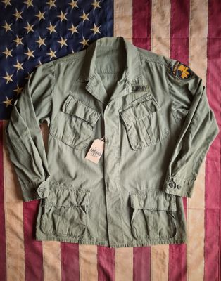 US Army Jungle Jacket Airborne - dated 1970