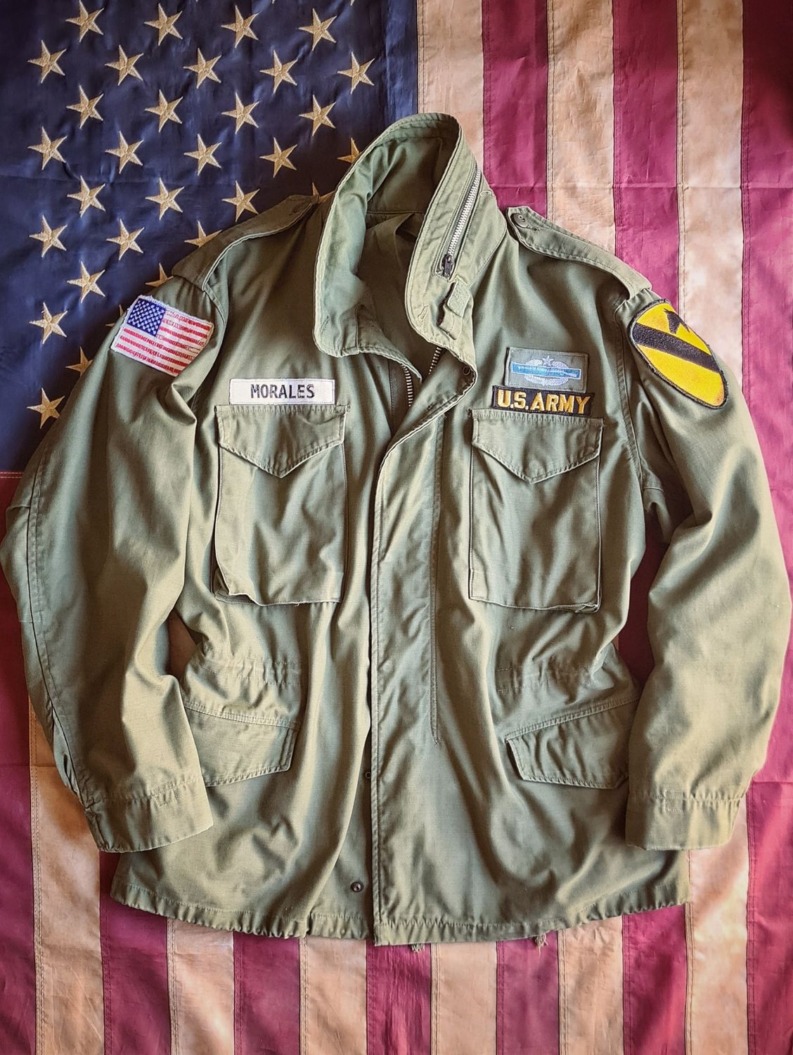 US Army Field Jacket M-65 Infantry Division