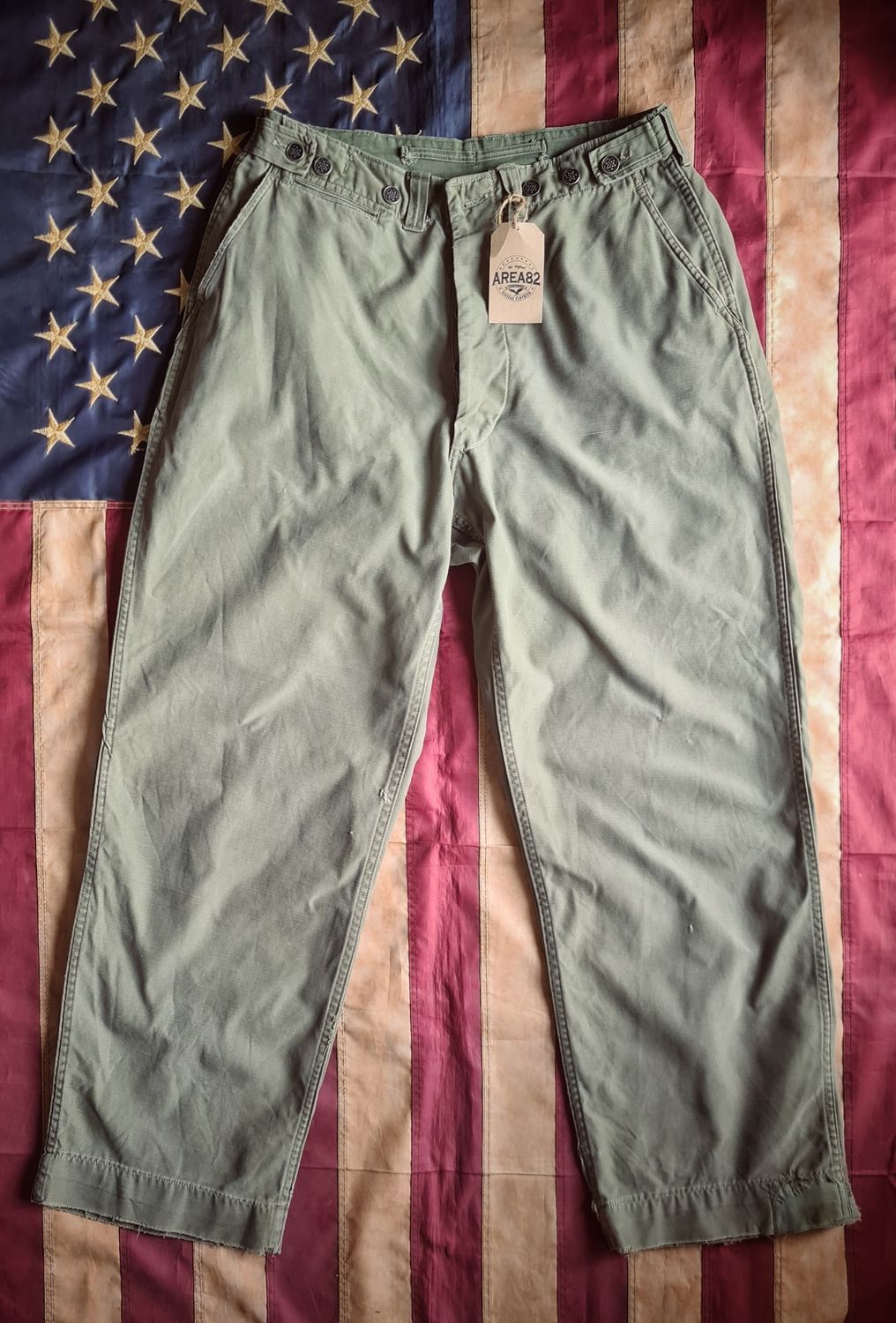 US Army Combat trousers - 13 stars buttons