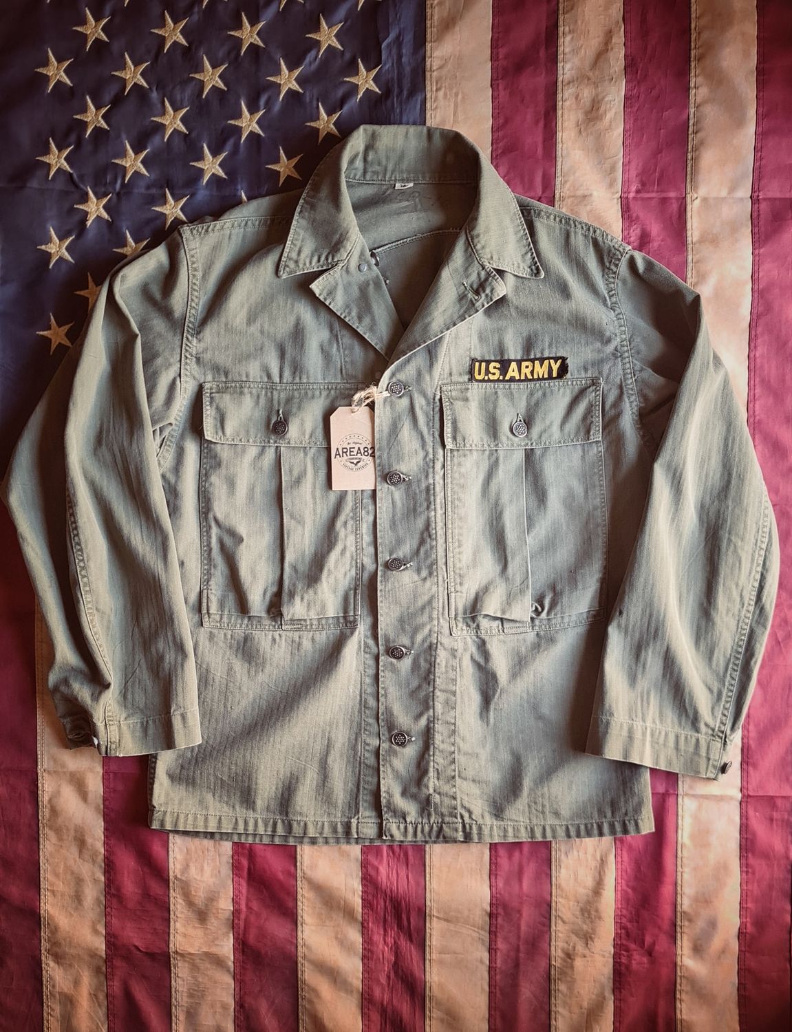 US Army shirt HBT P-43 WW2 