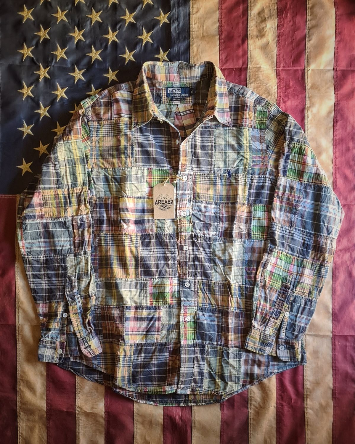 Ralph Lauren patchwork shirt