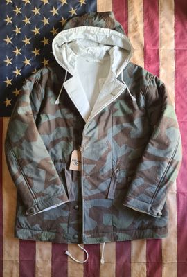 German Parka WW2 - Splinter camo Repro