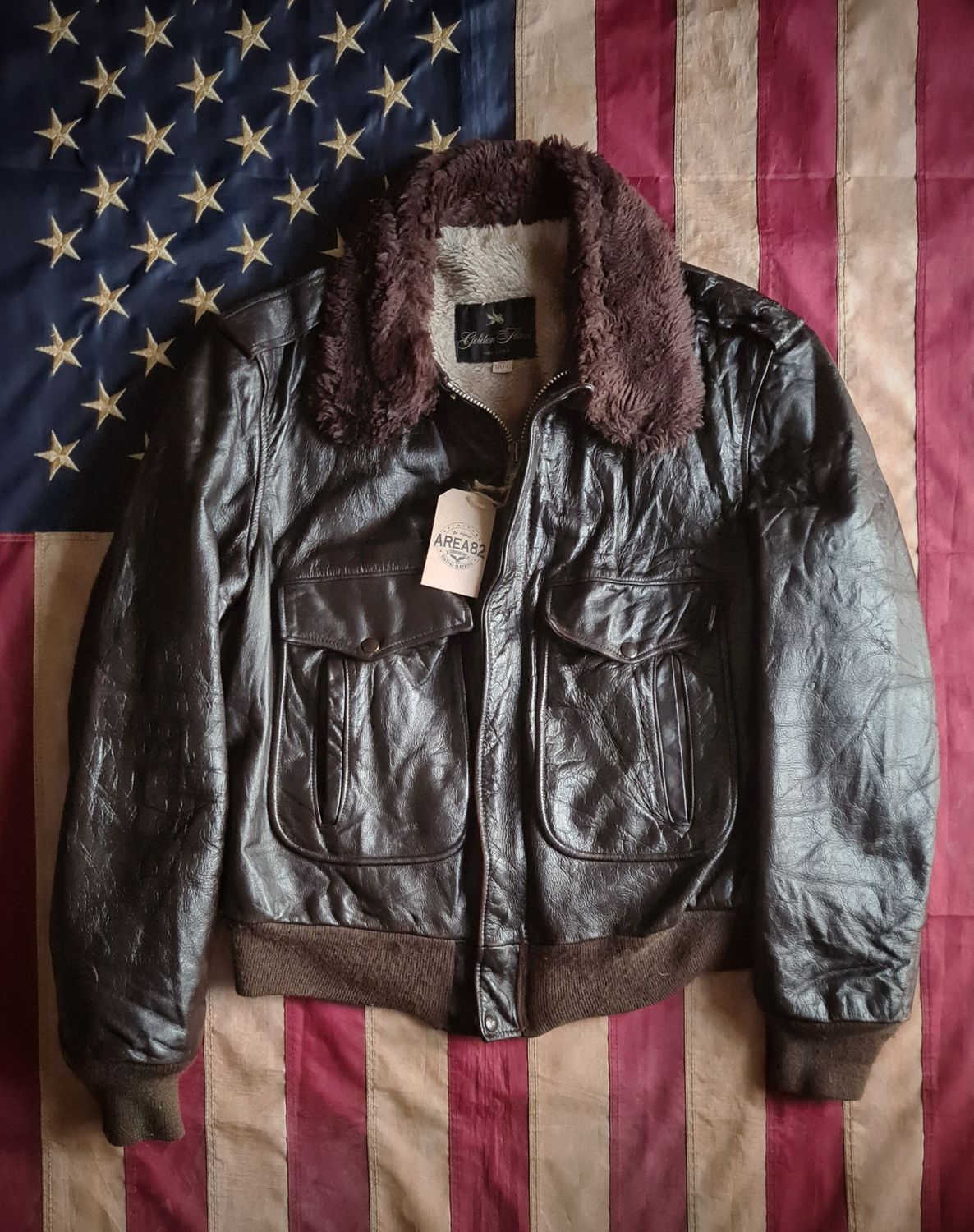 Flight jacket Golden Flecce