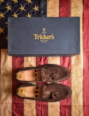 Tricker&#39;s Loafer in suede