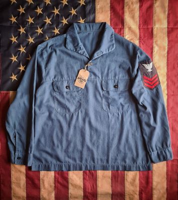USN Jumper Utility shirt - Dated 1971