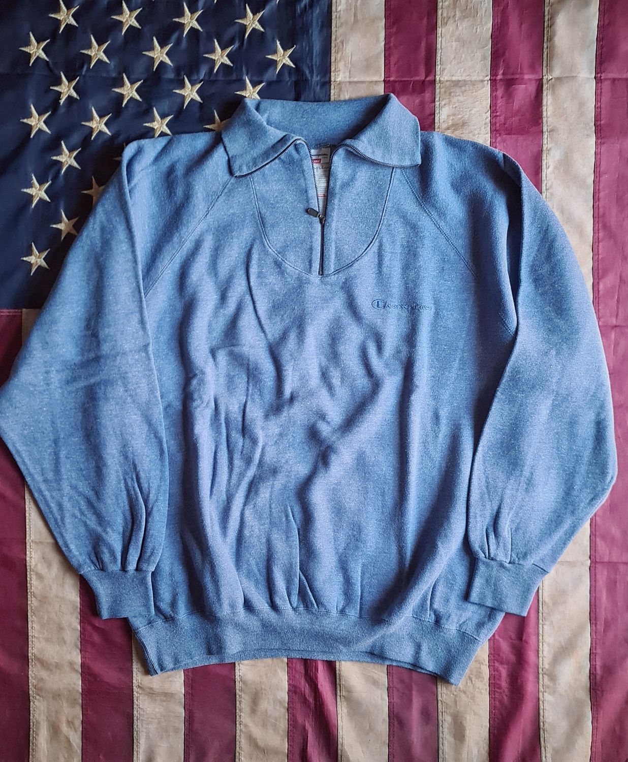 Felpa Champion Vintage Half-Zip