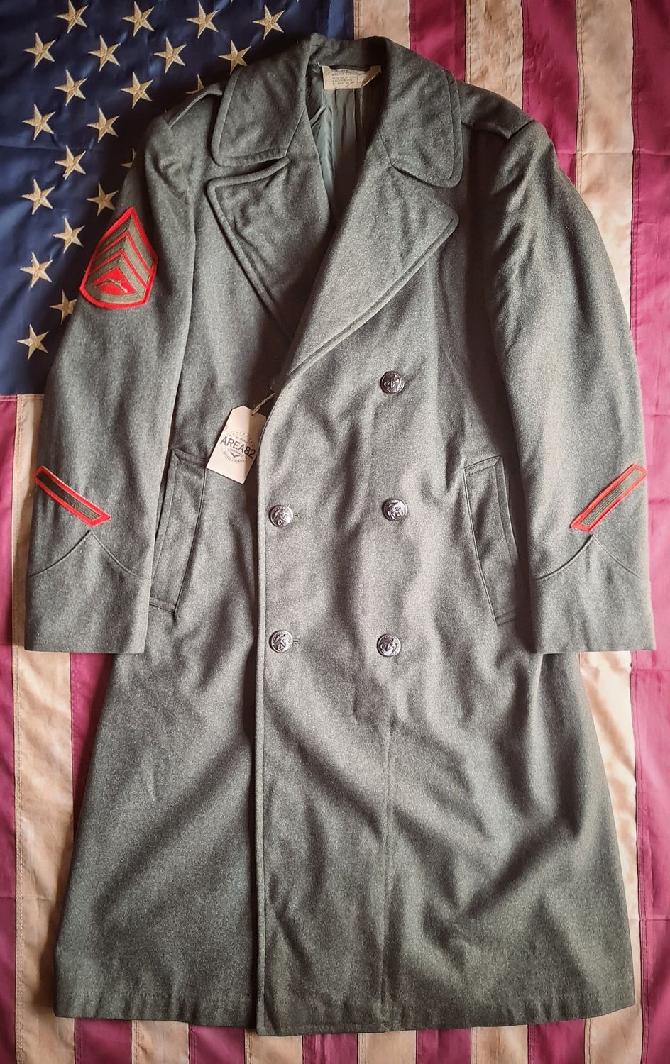 USMC Overcoat - dated1960 - Original