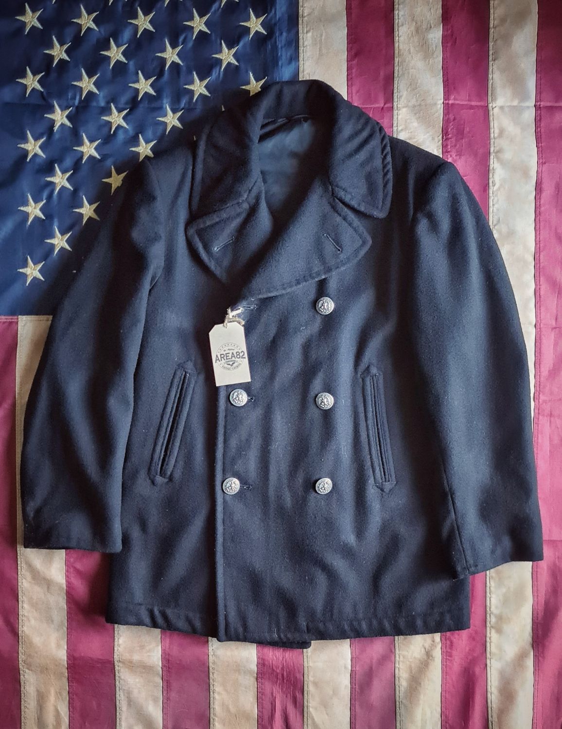 ​Peacoat US Navy Vintage - dated 1981- Original