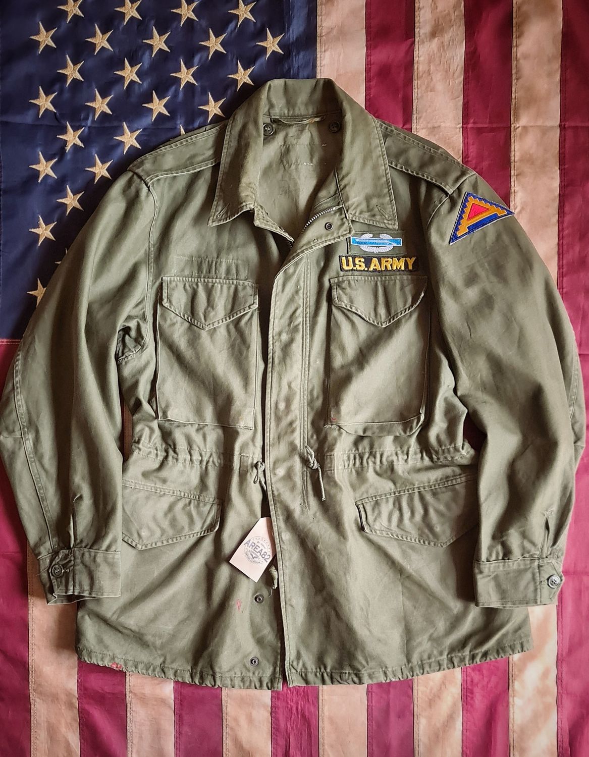 US Army Field Jacket M-51 - Taglia Medium Long