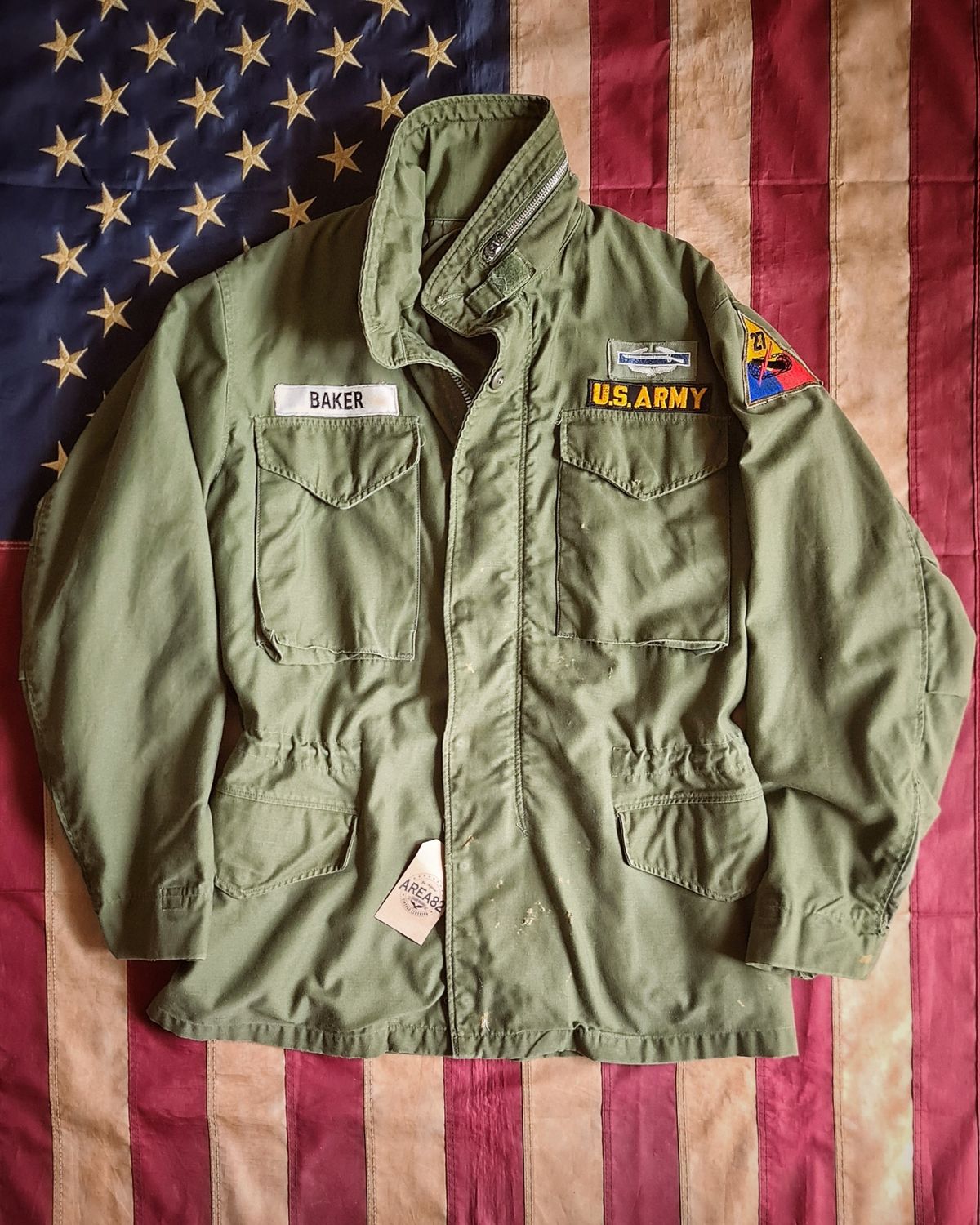 US Army Field Jacket M-65 - Taglia Small Regular