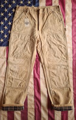Pantaloni Carhartt Vintage Double Knee - Foderati in Flanella