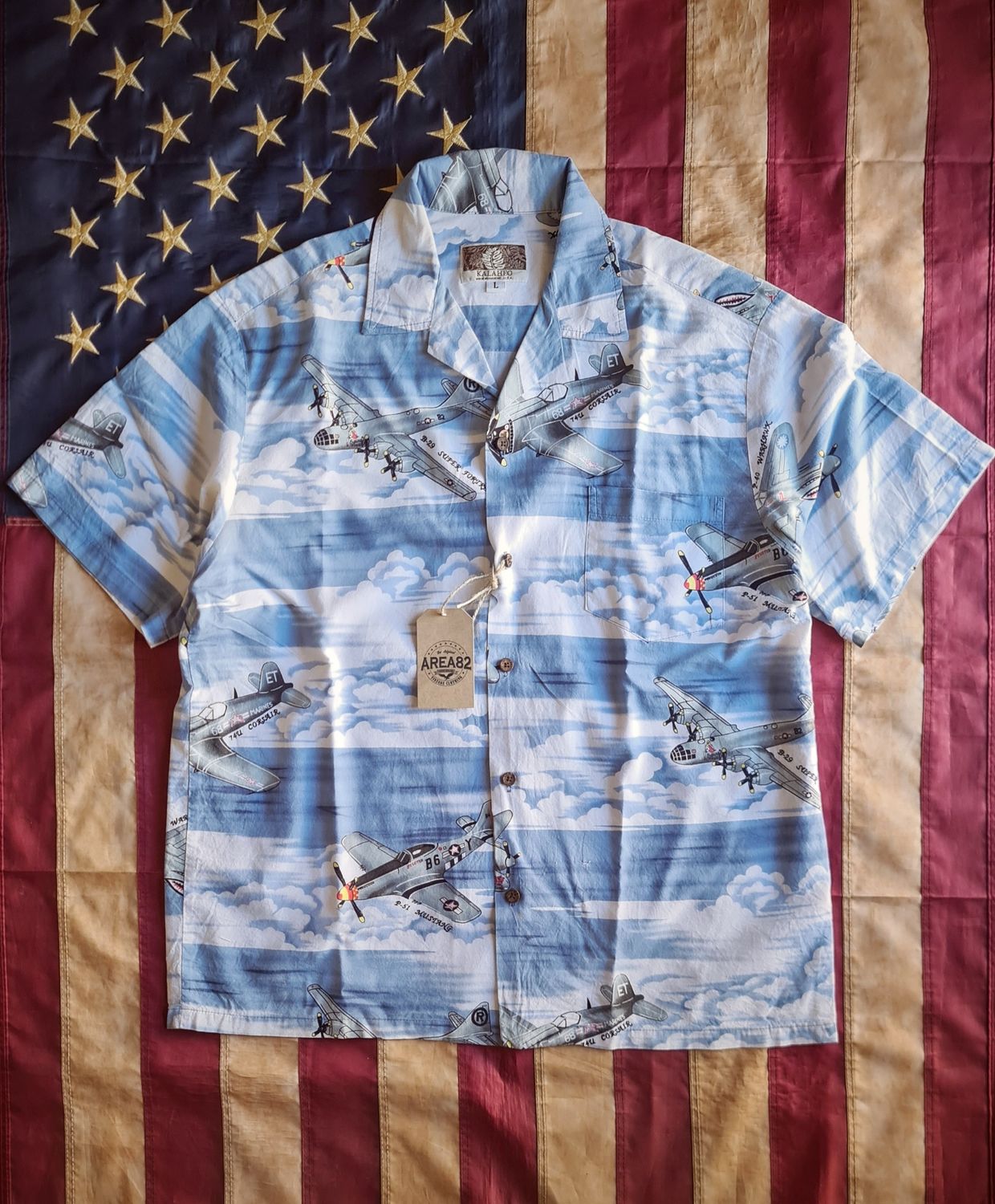 Kalaheo shirt - WW2 theme