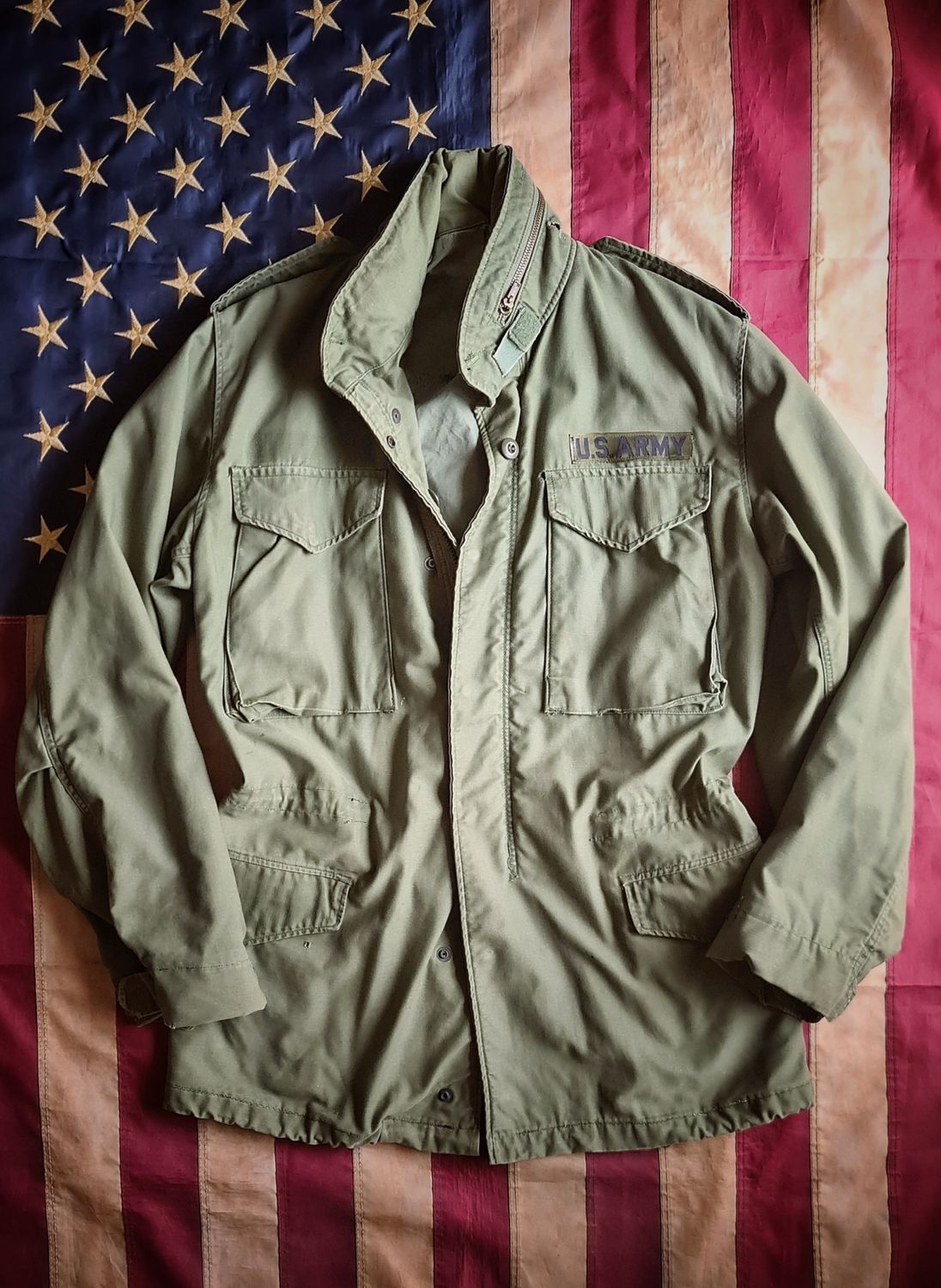 US Army field jacket M-65 / Small Long