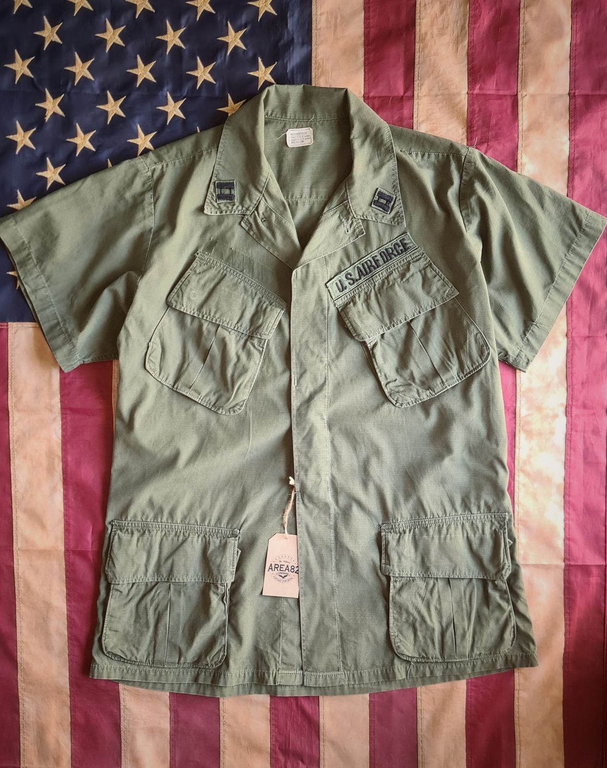 USAF Jungle Jacket short sleeves - Dated 1968