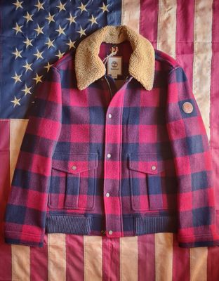 Timberland jacket buffalo ceck
