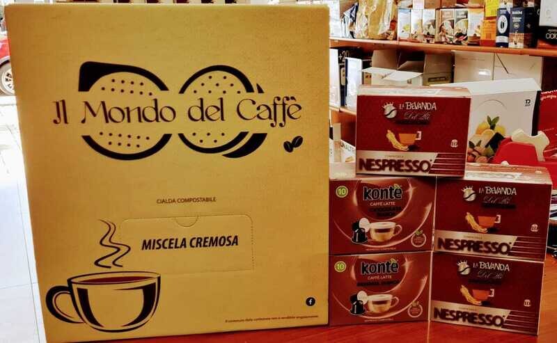 CAPSULE COMPATIBILI NESPRESSO* MISCELA CREMOSA Scopri di più....