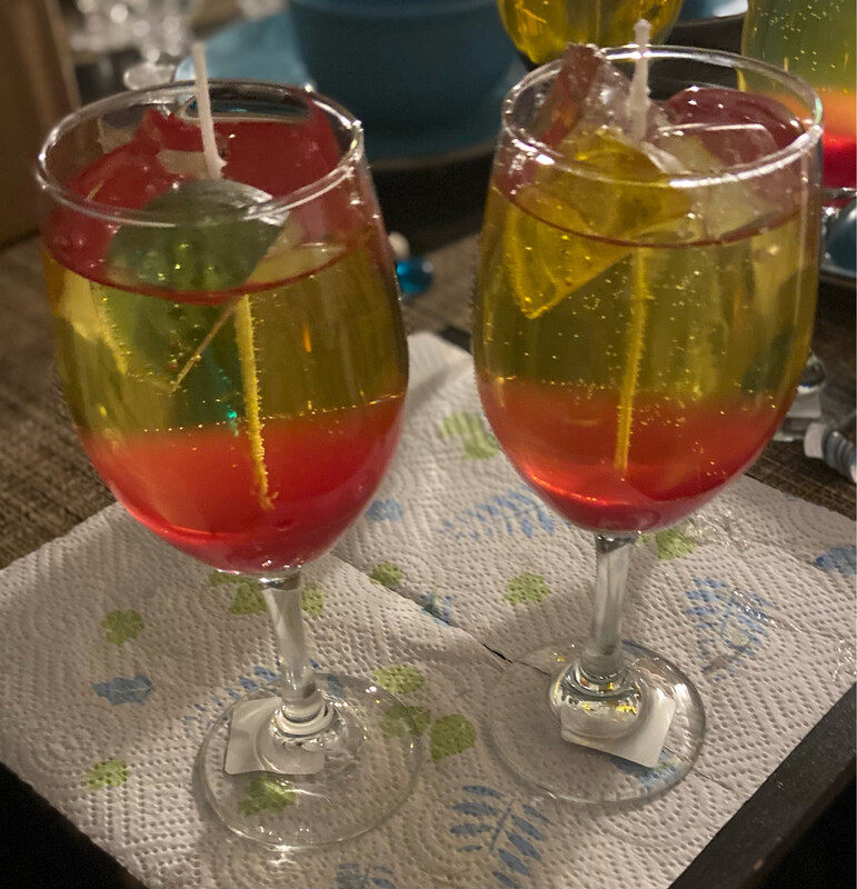 Tequila Sunrise Candle